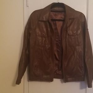 Leather  jacket